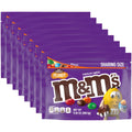 M&M'S Peanut Dark Chocolate Candy Bulk - 8 Pack Resealable Bags