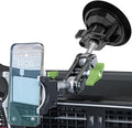 Suction Cup Phone Mount - Ultra-Stable 360 Rotation Car Holder