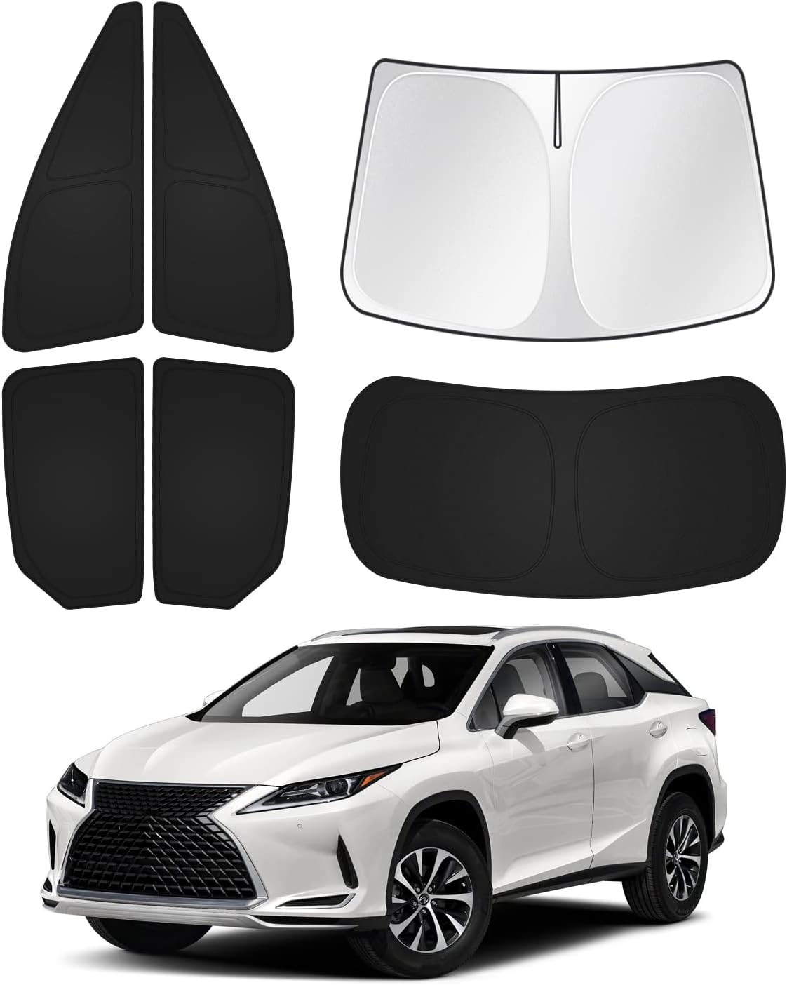 Sunshades for 2016-2022 Lexus RX Accessories for Privacy