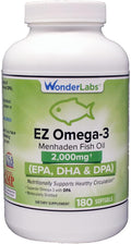 EZ Omega-3 Atlantic Menhaden Fish Oil Supplement Review