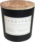 Sand + Fog Scented Candle Vanilla Tobacco - 21 oz 3-Wick Jar