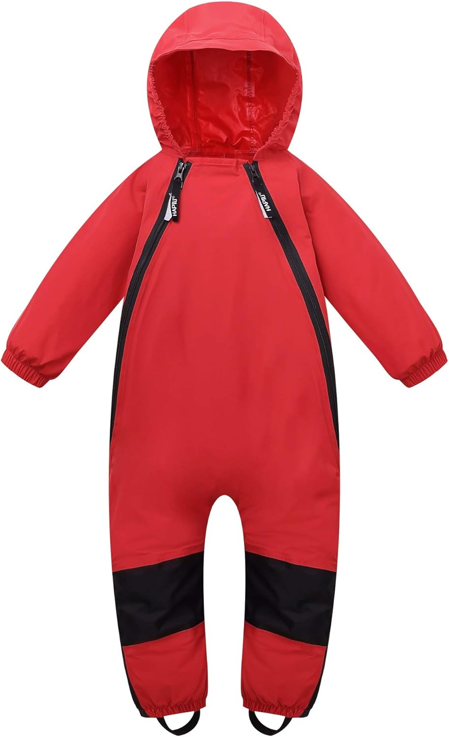 HAPIU Kids Toddler Rain Suit Waterproof Coverall for Playtime