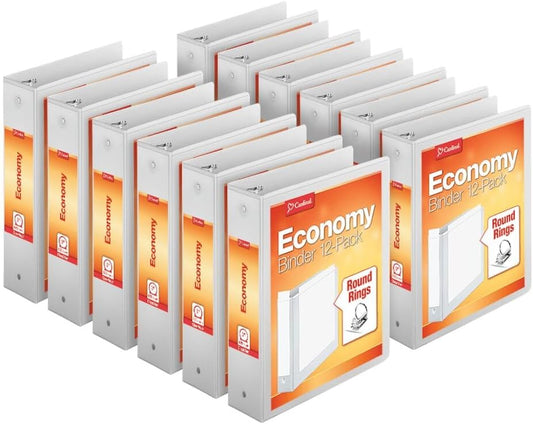 Cardinal Economy 3-Ring Binders for Office Organization