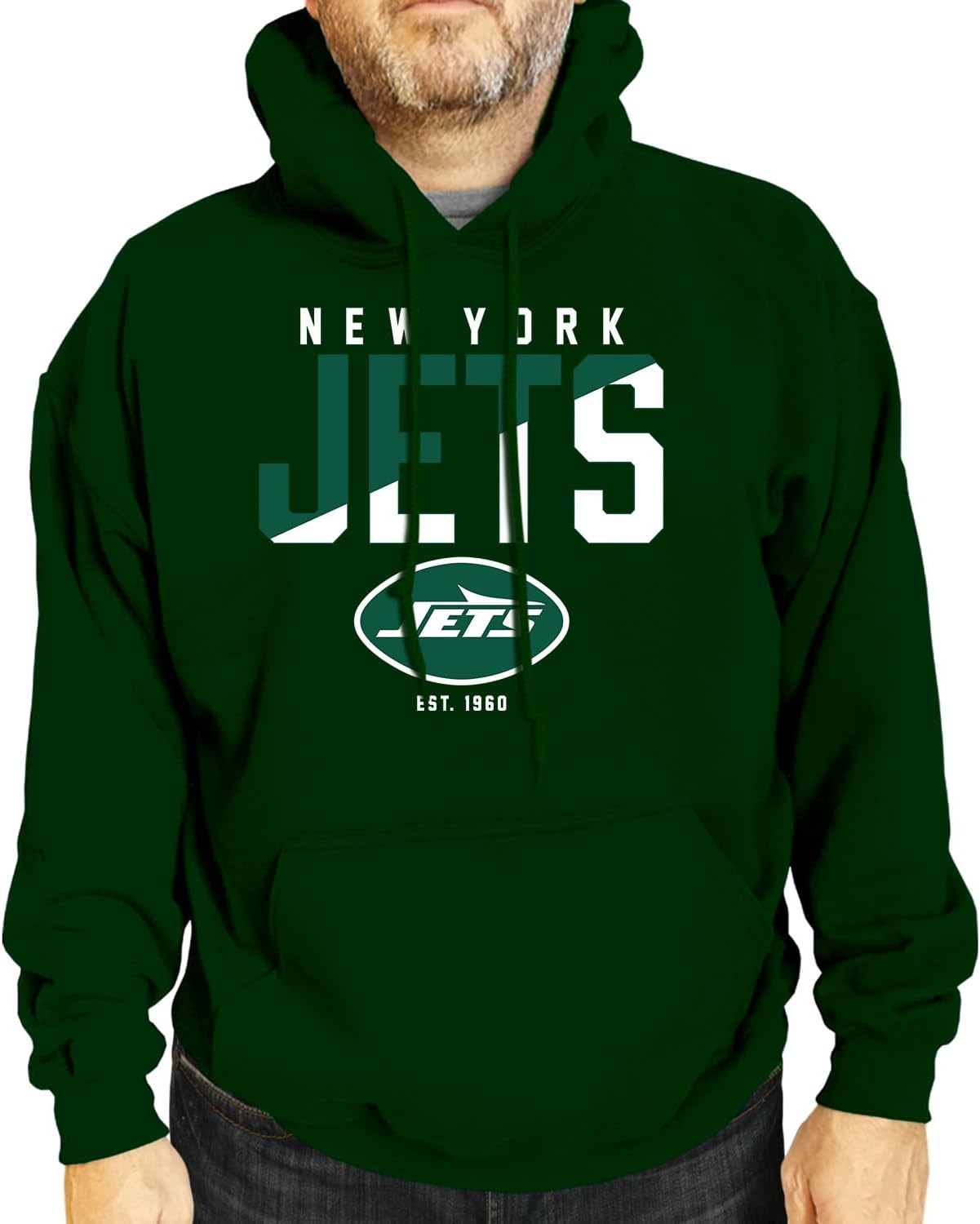 NFL Diagonal Fade Fleece Hooded Sweatshirt for Fans