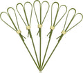 Bamboo Heart Picks for Stylish Serving