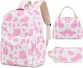 Sunborls Cute Cow Print Teen Girls Backpack Set Review
