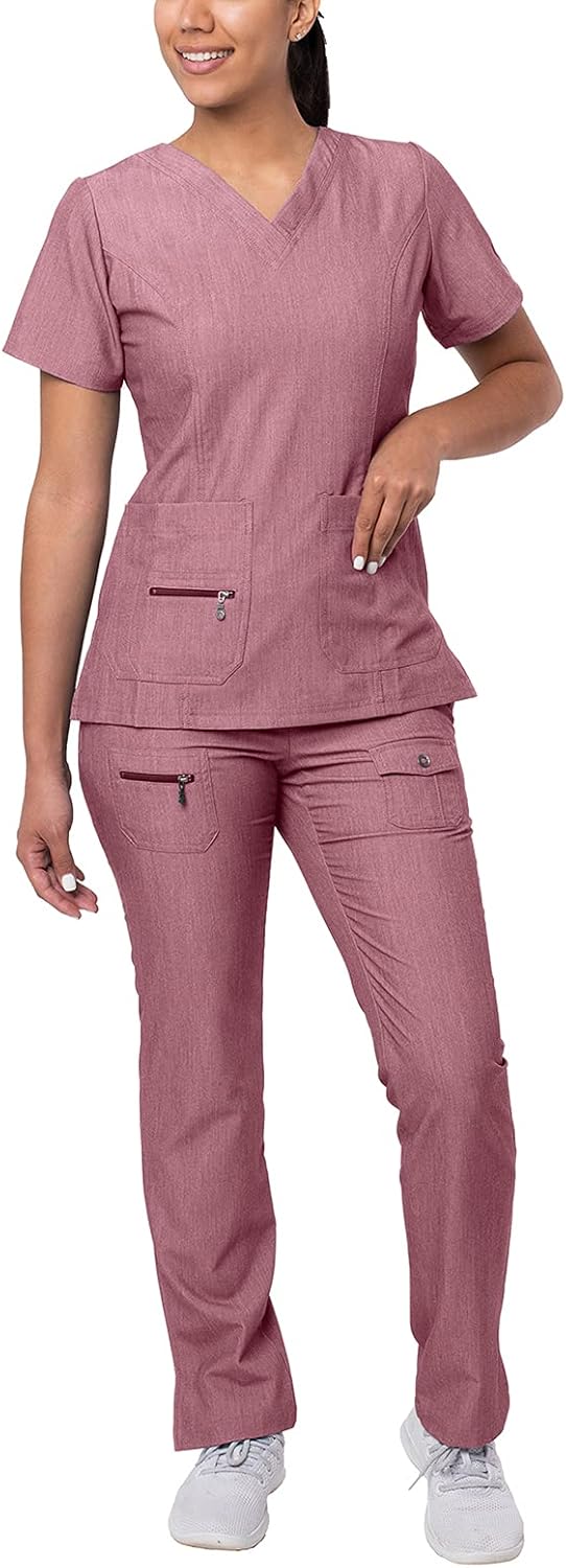 Adar Pro Breakthrough Plus Scrub Set for Women - Stylish Comfort