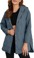 Quilted Long Jacket for Women 2025 - Lightweight Warm Coat