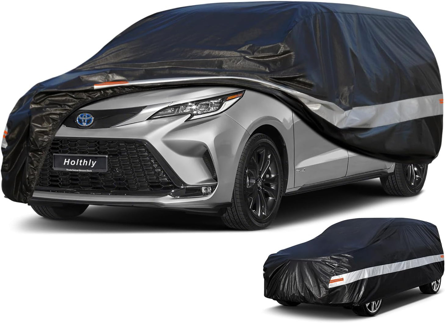 10 Layers Waterproof Car Cover for Toyota Sienna 2010-2024