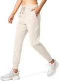 SANTINY Women's Joggers Pants Pockets Drawstring Running Sweatpants