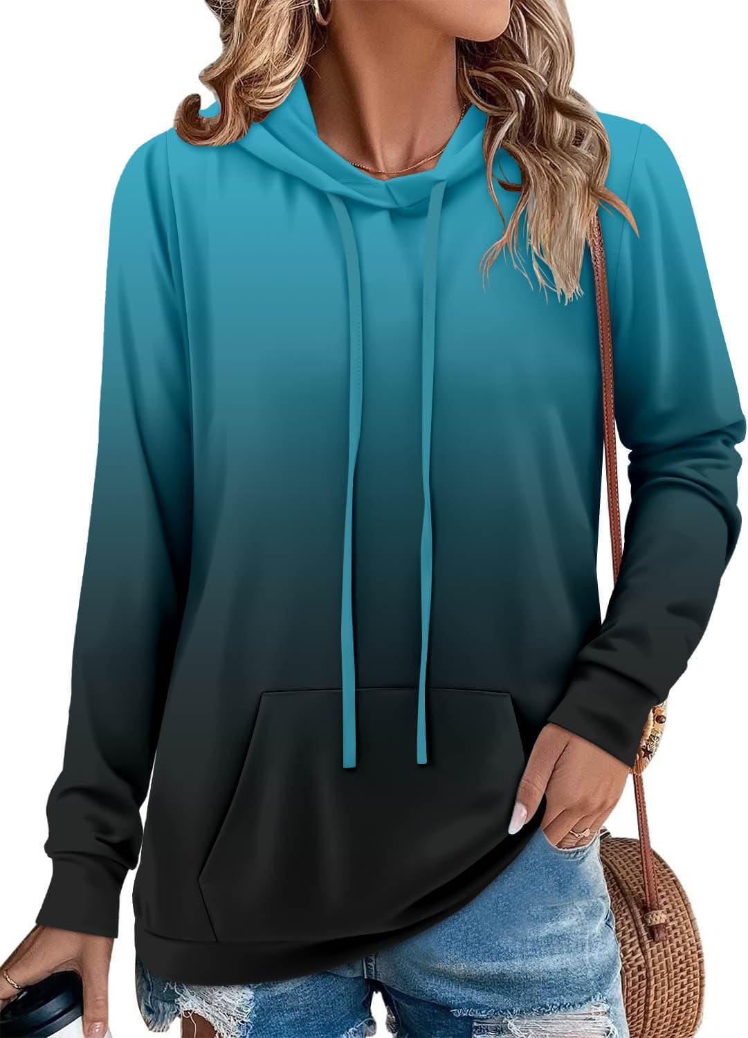 Angerella Camo Leopard Print Hoodies for Women - Stylish Comfort