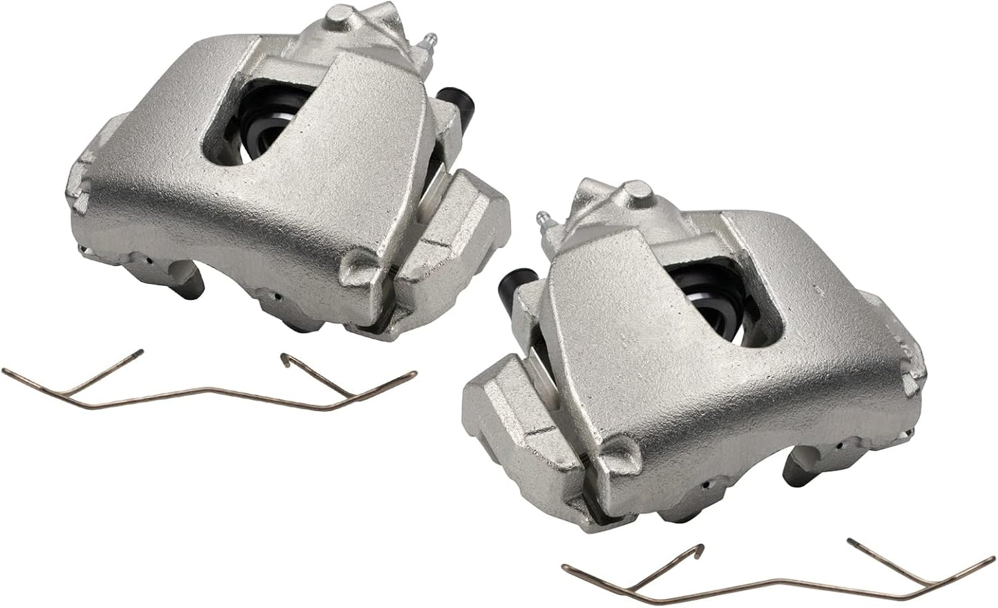 TRQ Front Brake Caliper Set for 2013-2018 Ford C-Max & Focus
