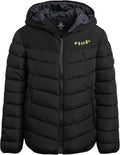 Volcom Boys' Puffer Jacket - Glacier Shield Quilted Winter Jacket