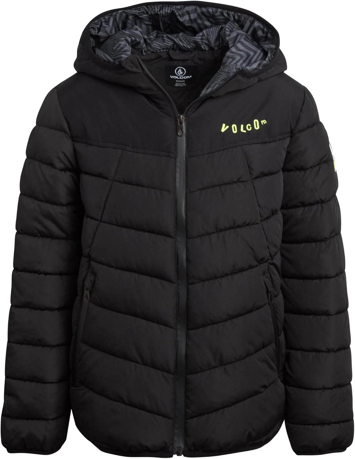 Volcom Boys' Glacier Shield Puffer Jacket for Winter Adventures
