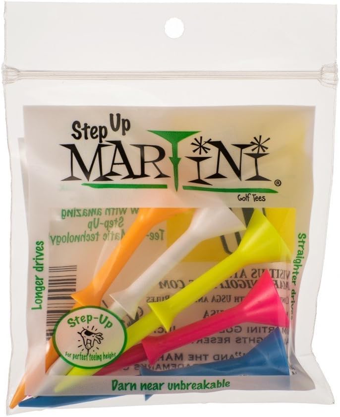 Martini Tees - Step Up Your Golf Game! 10-Pack