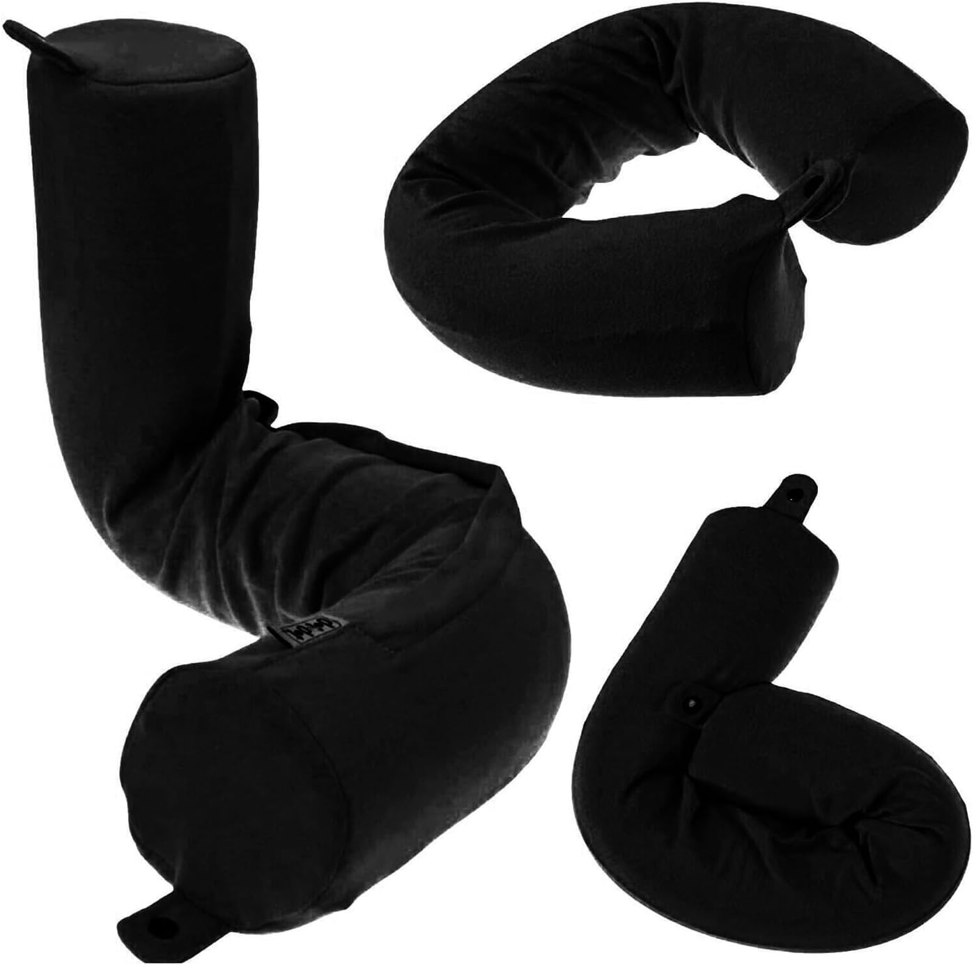 Twist Memory Foam Travel Pillow for Airplanes - Neck Support