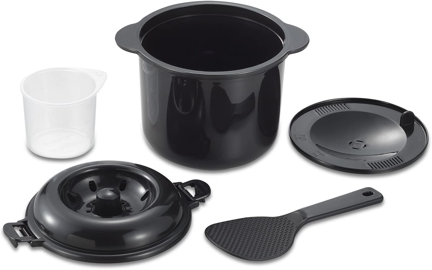 Chibikuro-kun 2-Cup Rice Cooker for Microwave! 