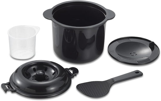 Chibikuro-kun 2-Cup Rice Cooker for Microwave! 