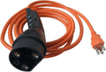 JOEEGO Charging Power Cord Assembly for EVolution Golf Carts - 10ft UL