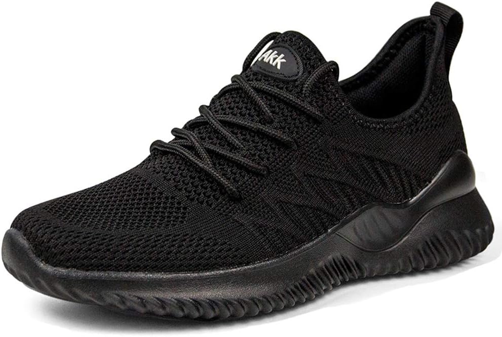 Womens Walking Tennis Shoes - Lightweight Slip On Sneakers