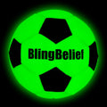 Glow in the Dark Sports Ball - Official Size Luminous Practice Ball