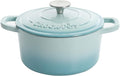 5-Quart Aqua Dutch Oven - Crock-Pot Artisan Enameled Cast Iron