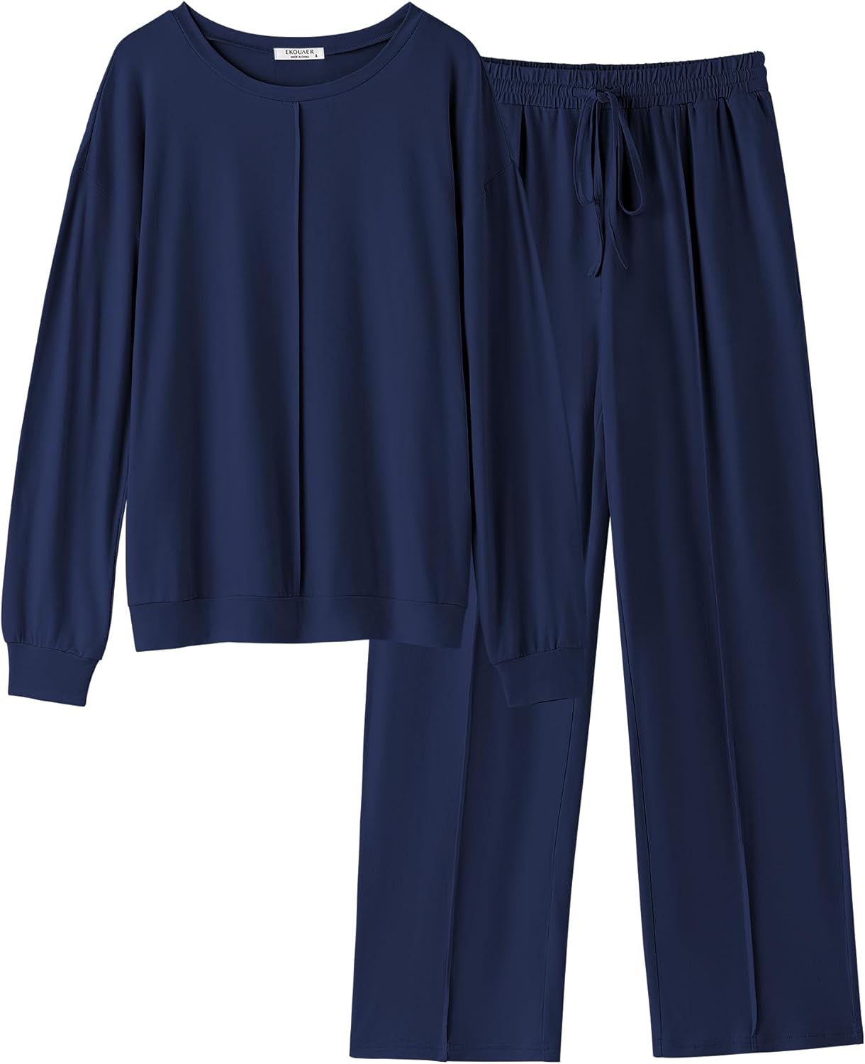 Ekouaer Pajama Sets for Women: Cozy 2 Piece Sleepwear