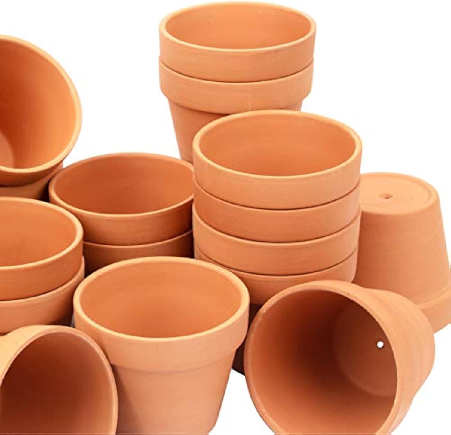 26 Pack 4 in Planter Nursery Pots for Cactus and Succulents