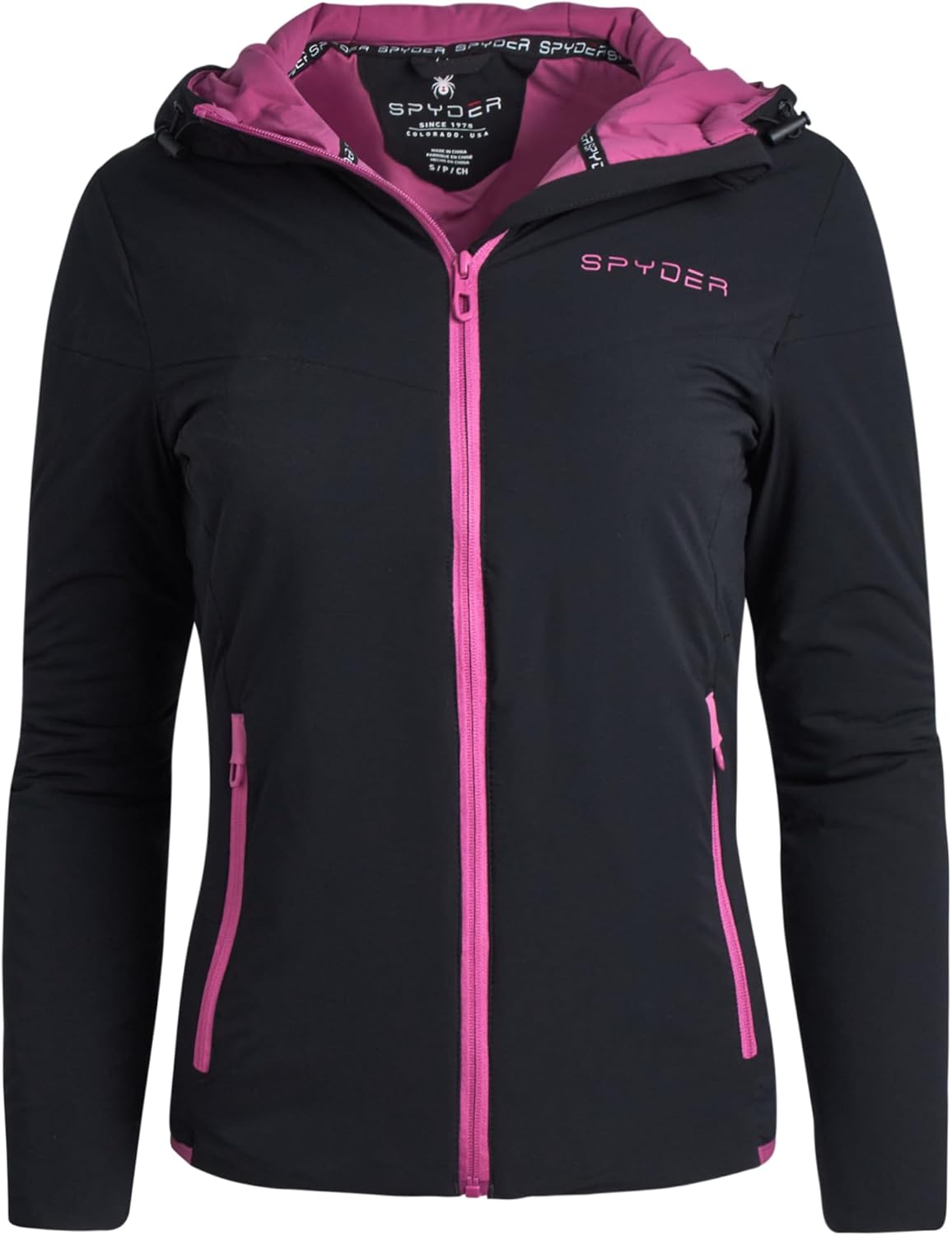 Cozy Full Zip Up Spyderlite Jacket for Women