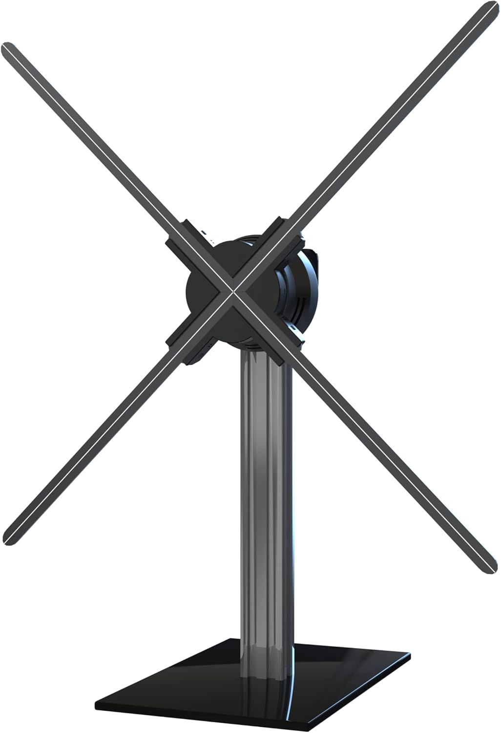 3D Hologram Fan Stand: Sleek Design for 27.5 Fans!