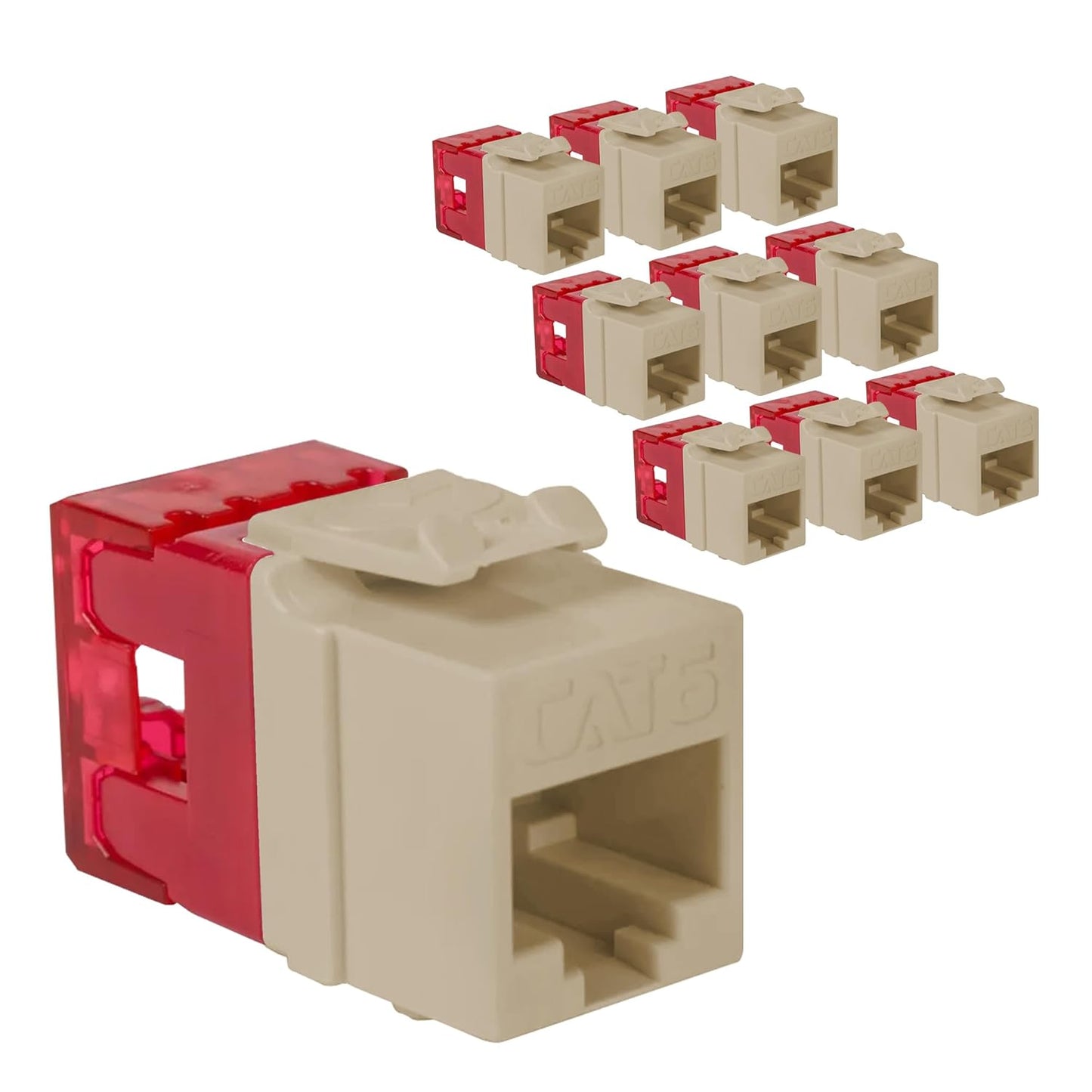 ICC CAT6 Keystone Jack for High-Power PoE++ Applications