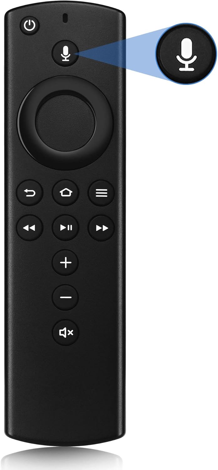 Trado Voice Remote: Compatible with Fire TV Stick, Cube & AMZ Smart TVs