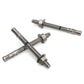 1/2 in x 5-1/2 in Concrete Anchors 12 Pack - Heavy Duty Wedge Bolts