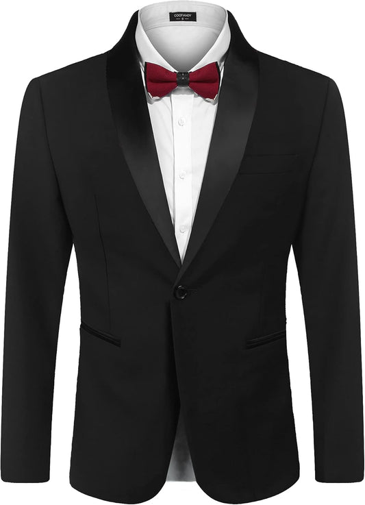 Stylish Men's Tuxedo Jacket for Weddings and Formal Events