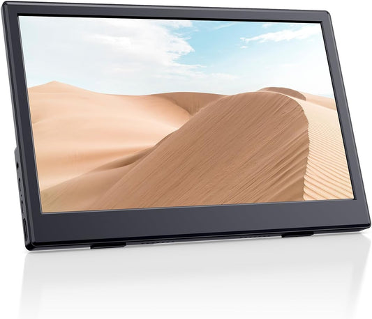 Compact 11.6 Portable Monitor - Dual Speakers, Gaming Ready! 