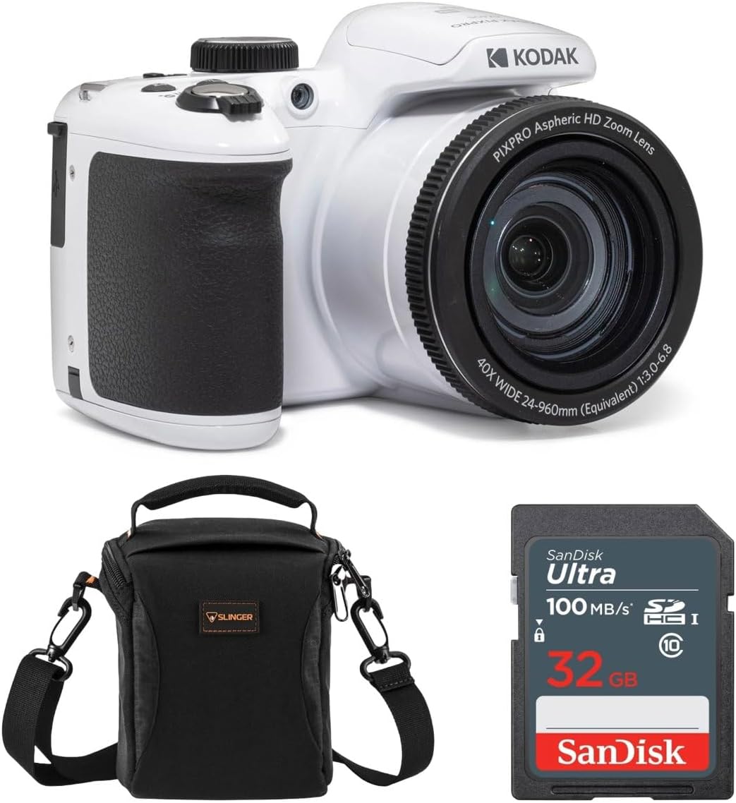 Kodak PIXPRO AZ405 Digital Camera with 40x Zoom and Bundle