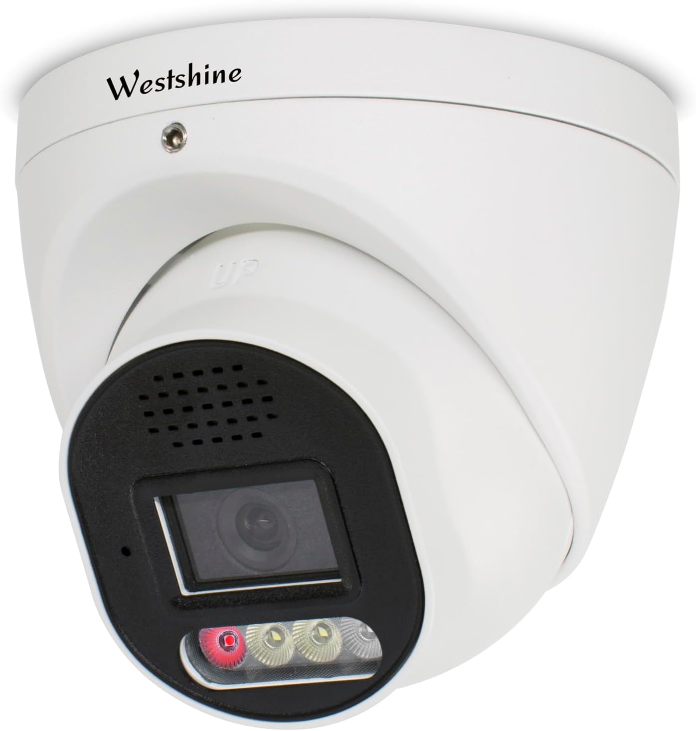 5MP PoE IP Dome Security Camera with Full Color Night Vision