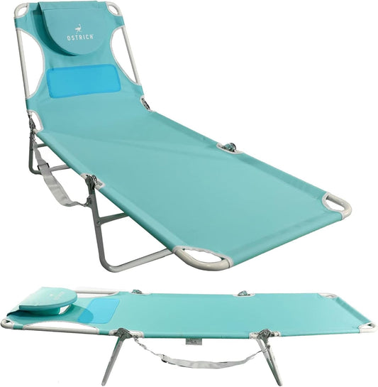 Ostrich Ladies Comfort Lounger for Beach and Pool Relaxation