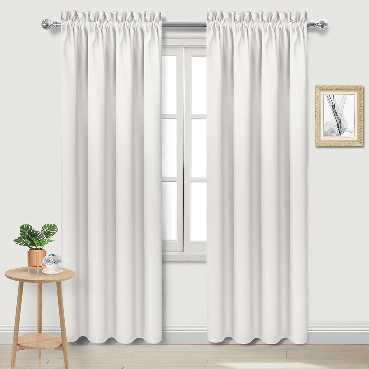 DWCN Blackout Curtains for Energy Saving and Noise Reduction