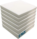Foamma High Density Upholstery Foam 4in x 24in x 24in 6-Pack - Durable
