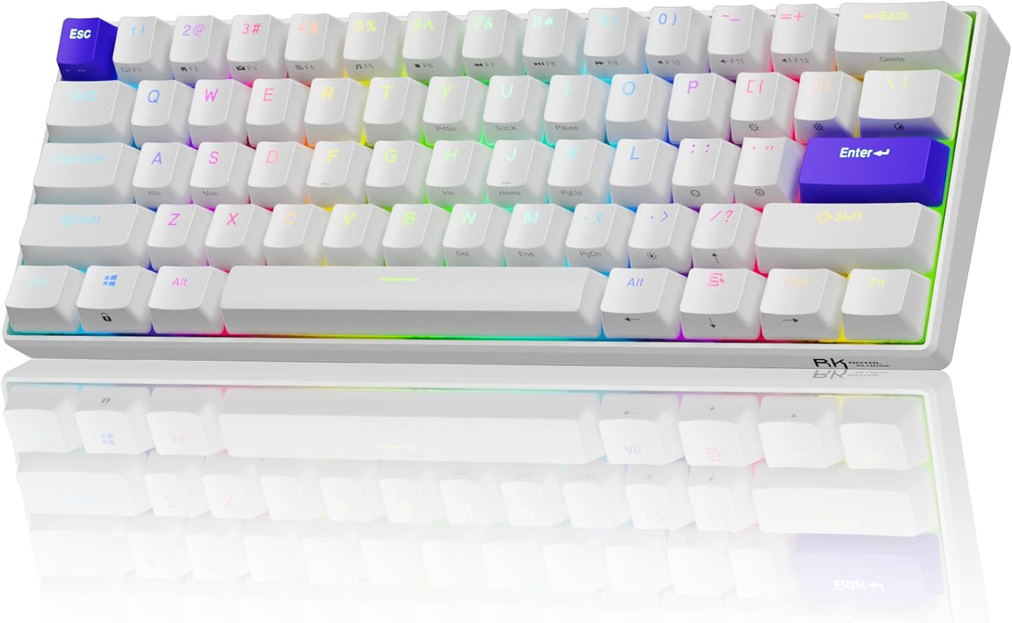 RK ROYAL KLUDGE C61 Gaming Keyboard with Hall Effect Switches