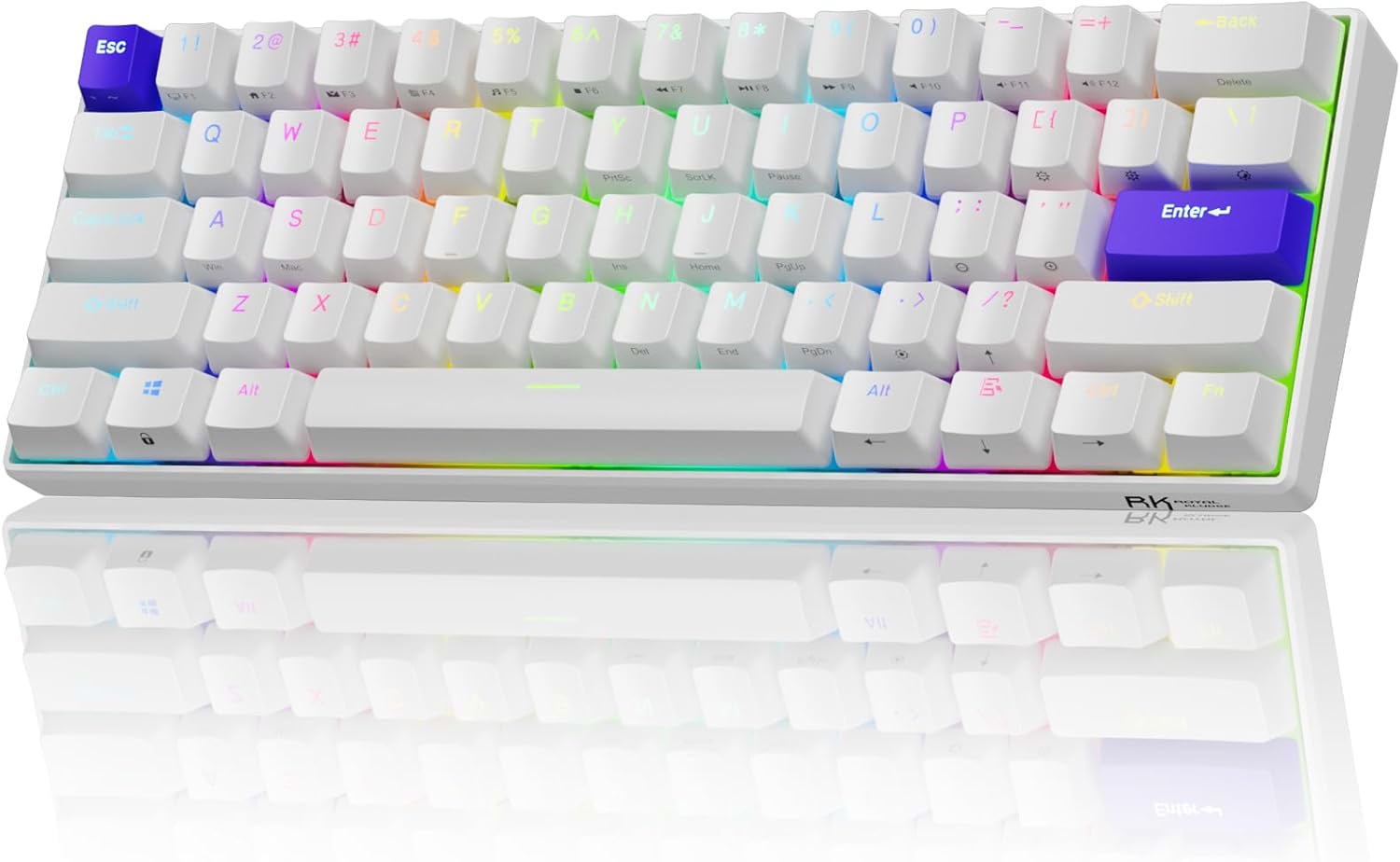 RK ROYAL KLUDGE C61 Gaming Keyboard with Hall Effect Switches