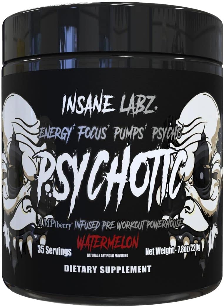 Insane Labz Psychotic Black Edition Pre Workout Powder Review