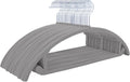 MIZGI Premium Velvet Hangers 60 Pack - Heavy Duty, Space Saving