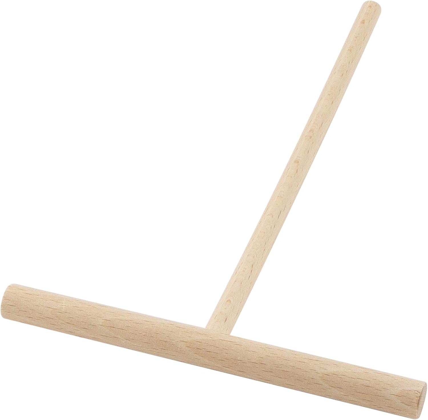 BICB Wood Crepe & Pancake Spreader - Evenly Thin & Flawless - 5.5 T-Shape Tool