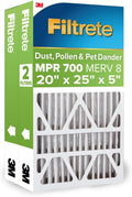 Filtrete 20x25x5 AC Furnace Air Filter MPR 700 - Cleaner Home Air