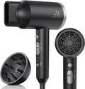 Ionic Hair Dryer with Diffuser 1800W - Fast Drying, Frizz Control