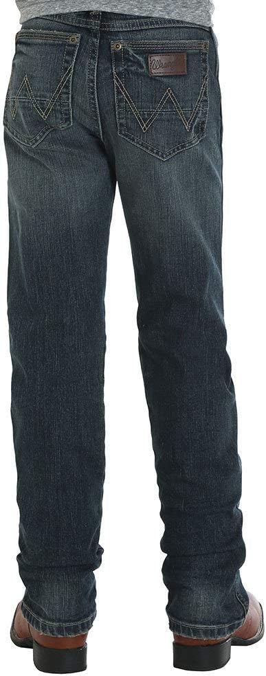 Wrangler Mens Retro Slim Fit Straight Leg Jean for Kids