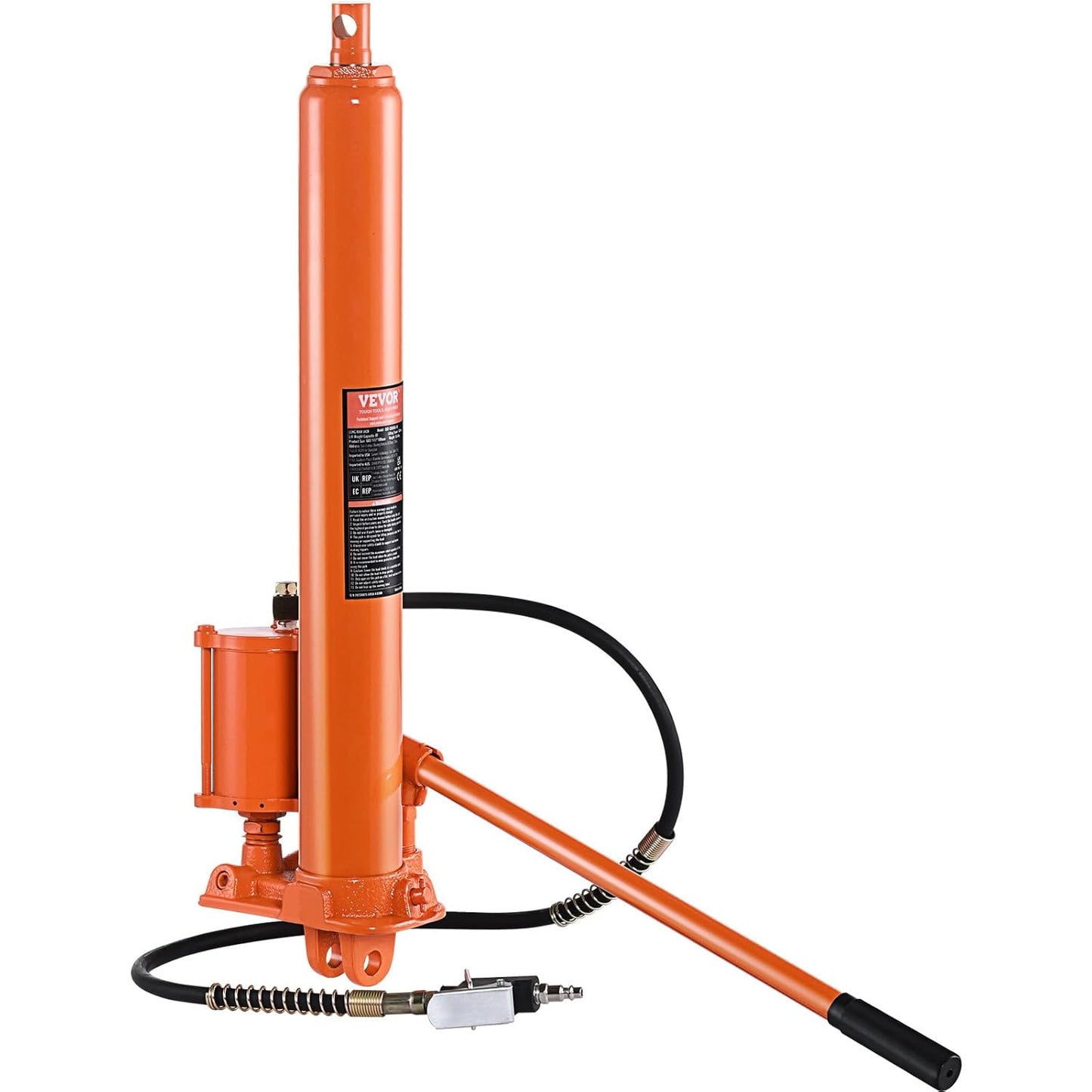 VEVOR 8-Ton Hydraulic Long Ram Jack for Engine Lifts & More