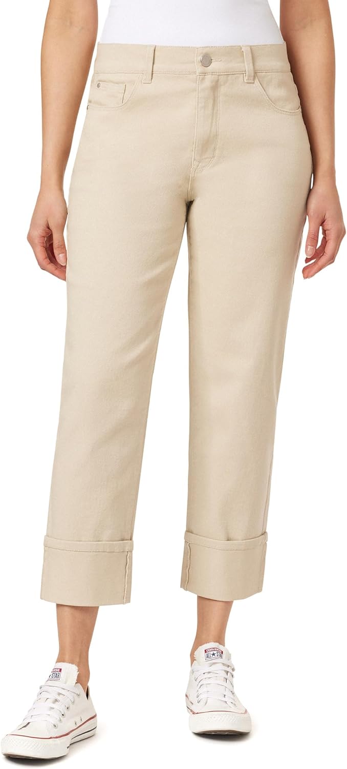 Angels Forever Young Womens Signature Straight Crop Jeans Review